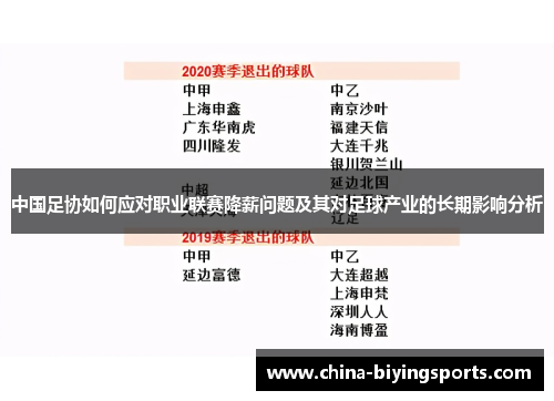 中国足协如何应对职业联赛降薪问题及其对足球产业的长期影响分析